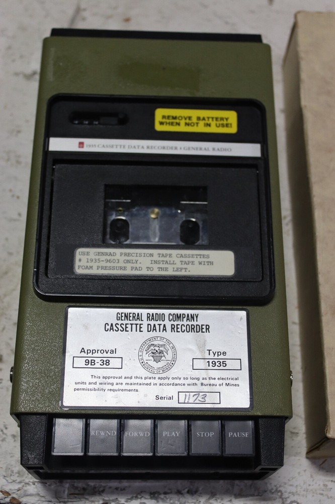 GenRad 1935 CASSETTE DATA RECORDER
