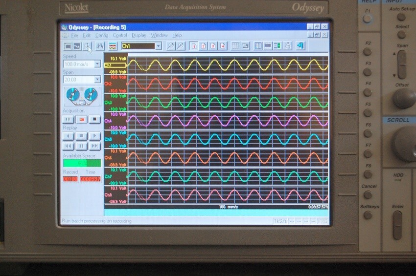 NICOLET ODYSSEY DATA ACQUISITION SYSTEM