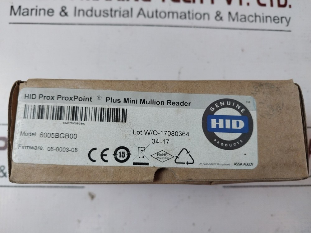 Hid 6005bgb00 prox proxpoint plus mini mullion reader