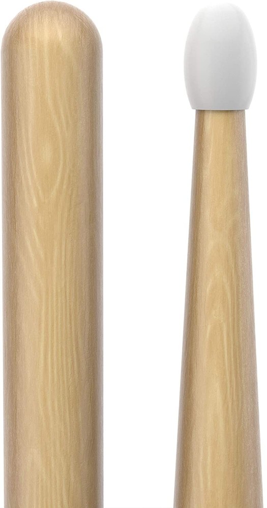 ProMark Rebound 5B Hickory Drumsticks, Oval Nylon Tip, One Pair