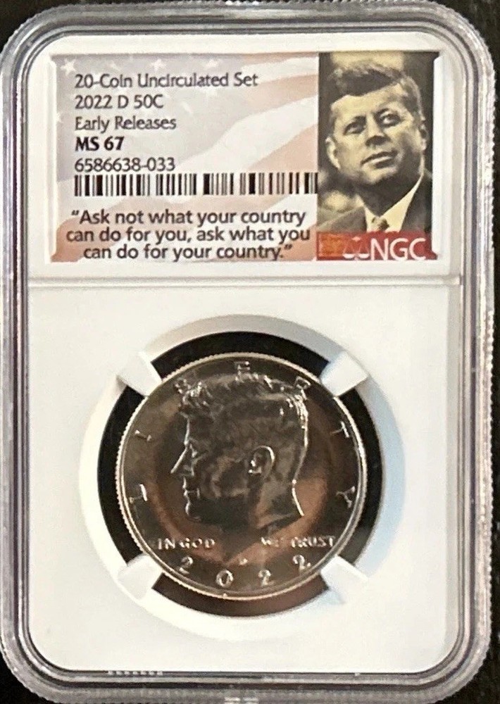 2022-D 50C  NGC MS 67