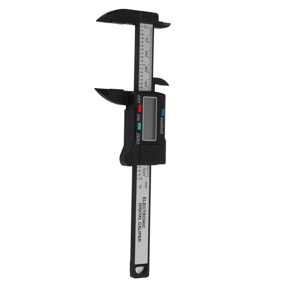 Digital Caliper Mini LED 0‑100mm Plastic Lightweight Portable Easy Convenient
