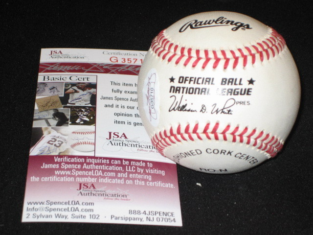 AL DARK GIANTS SIGNED AUTOGRAPHED AUTHENTIC RAWLINGS ONL BASEBALL JSA