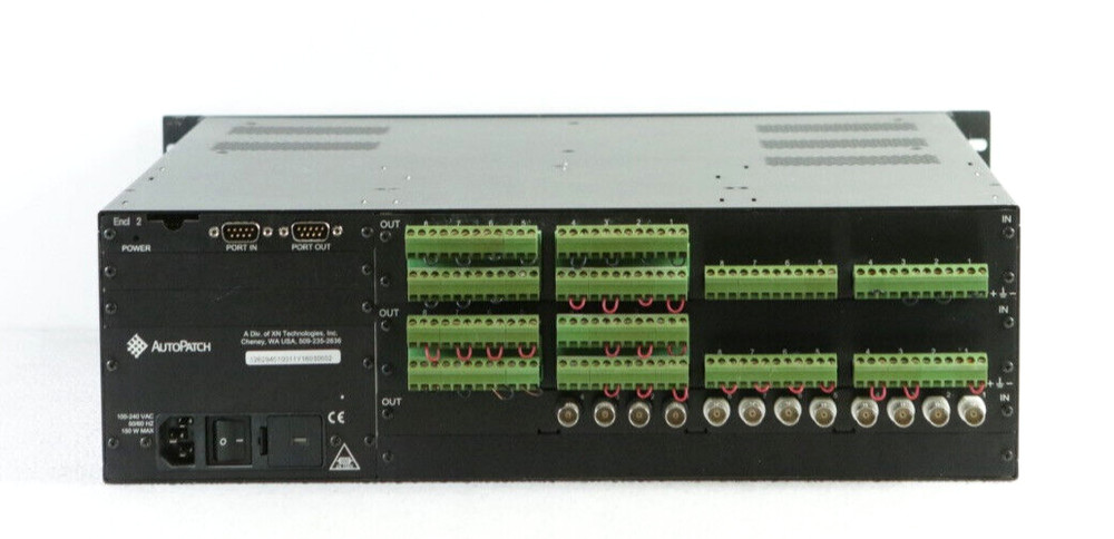 AMX Autopatch - 1Y-16 Audio & Video Matrix Switch L384