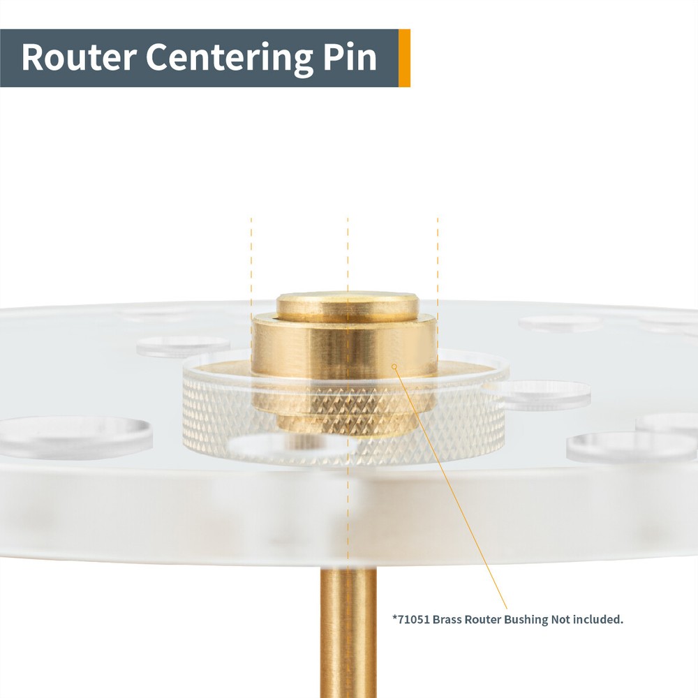 POWERTEC 6-1/2-Inch Universal Router Plate (71022)