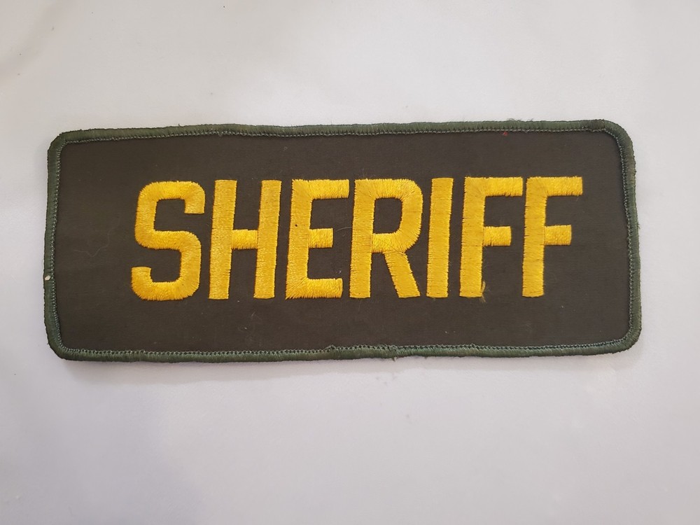 Vintage "SHERIFF" patch
