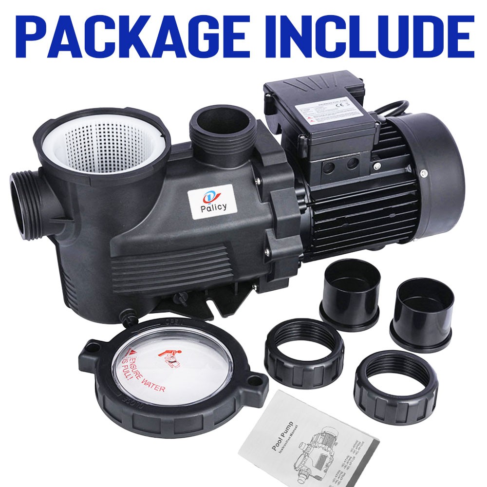 8200GPH 3HP Pool Pump 110V, Hayward Compatible Self-Priming In/Above Ground