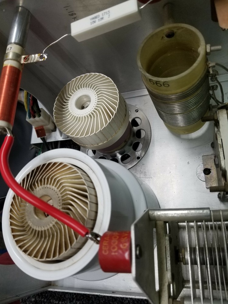 Tube socket,fan,chimney for GI-46b Heathkit SB-220 Kenwood TL-922 KK4NOZ 3-500z