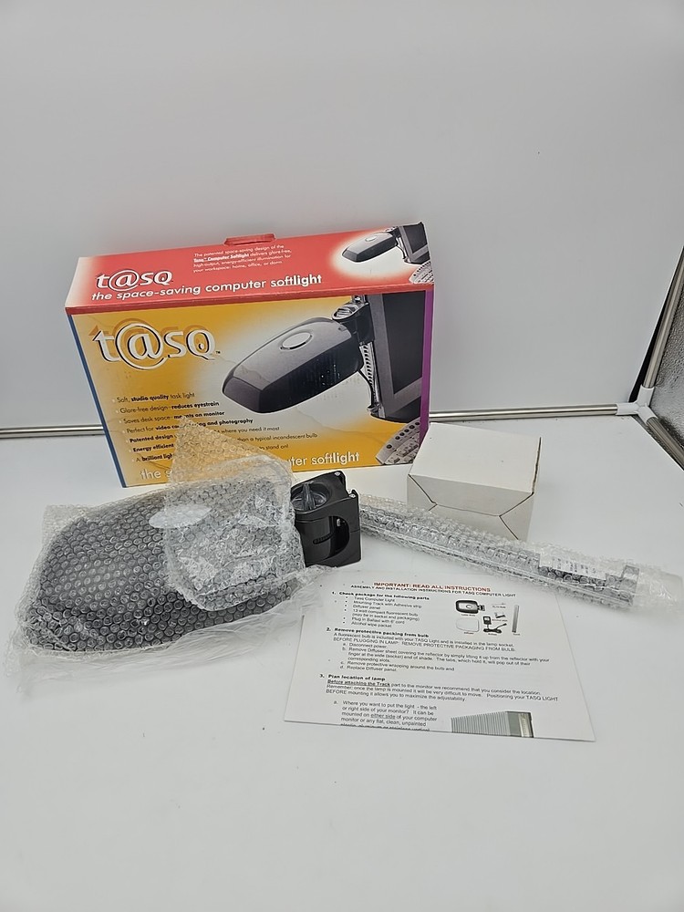 TASQ Space Saving Computer Softlight NEW IN BOX Great Condition