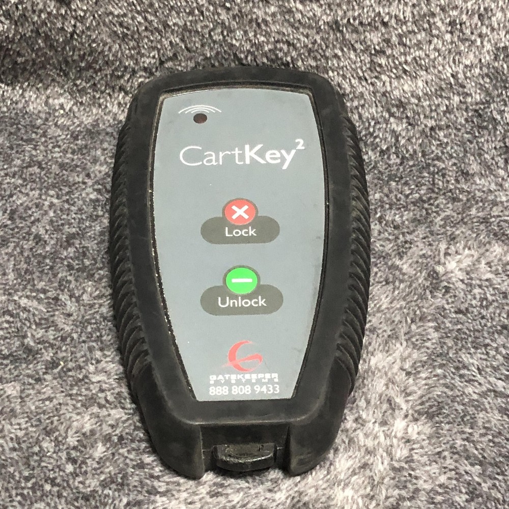 Gatekeeper Systems Remote Control Black SmartCam K-9805 CartKey2 Wireless