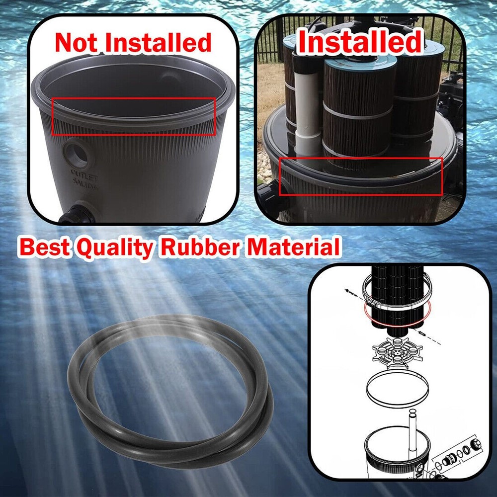 Pool Filter Lid Tank O-ring Replacement For Jandy DEL DEV CL CV R0357800 O-524
