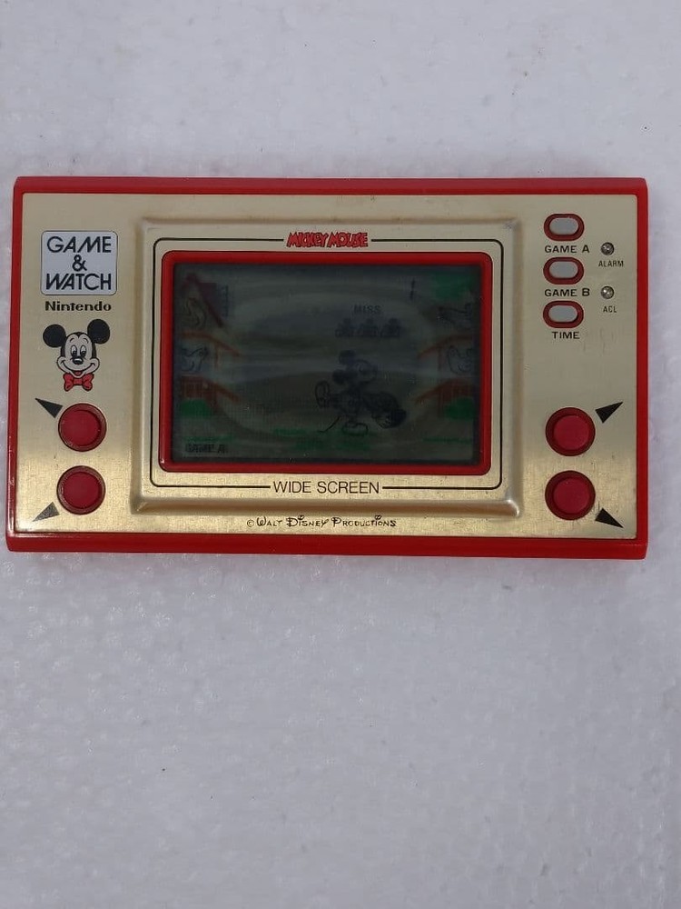Nintendo Game & Watch Mickey Mouse (LCD Screen Malfunction)