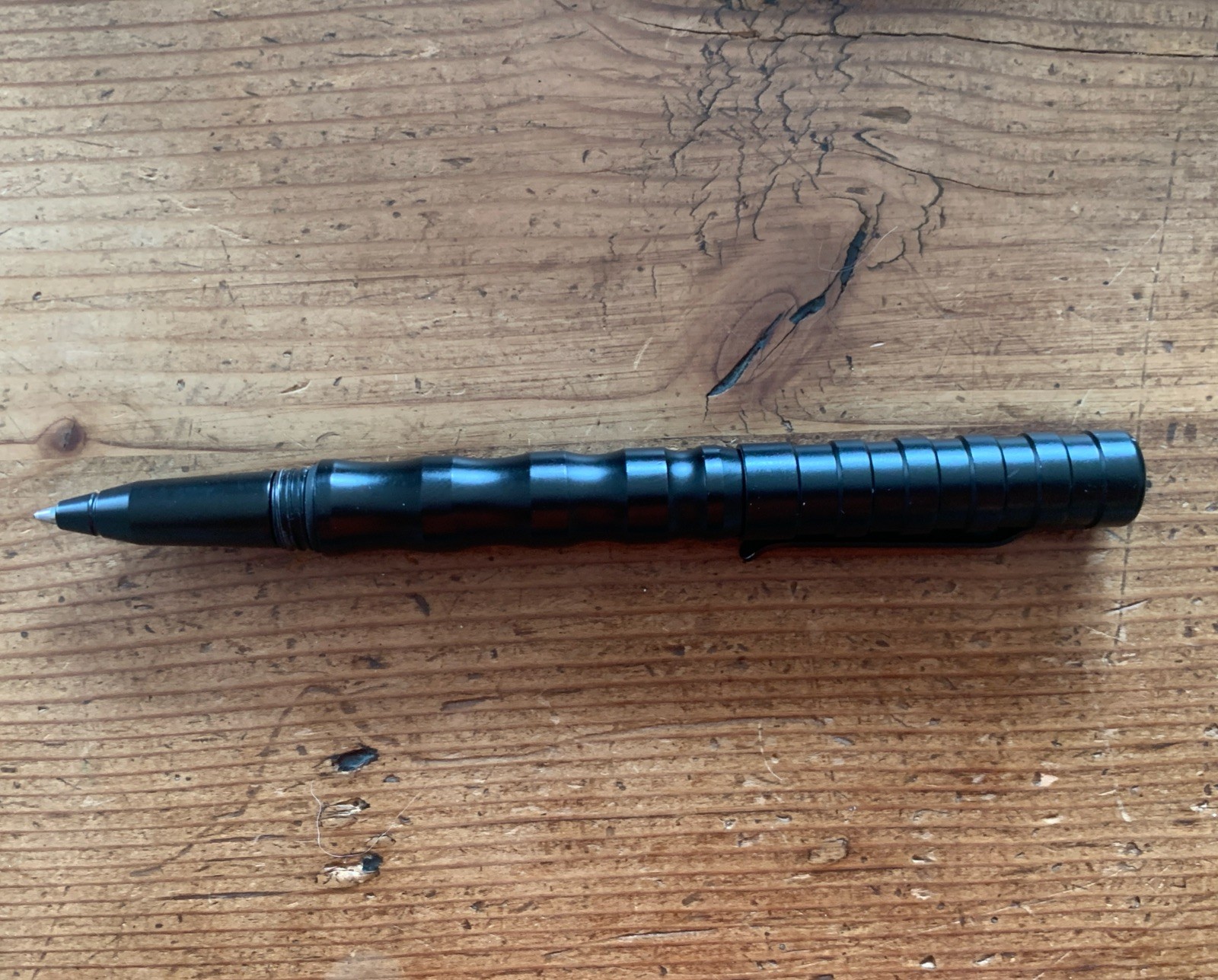 Smith & Wesson S & W Military Police Tactical Pen Writes Well Nice Condition