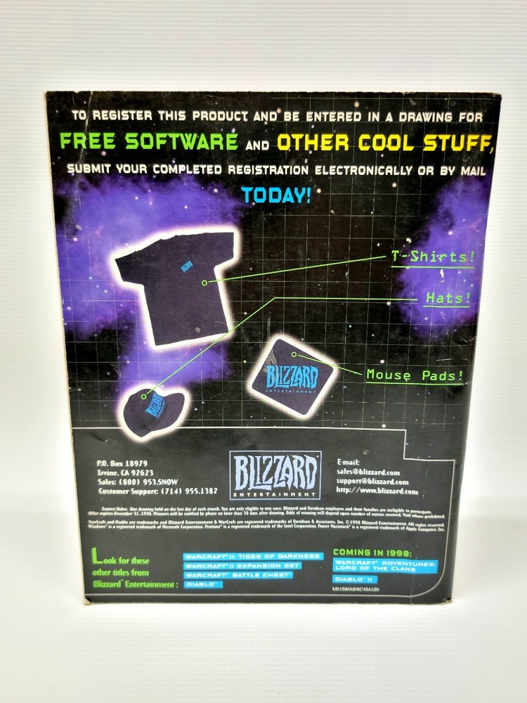 StarCraft Blizzard Prima Official Strategy Guide (2002) Windows 95 MAC CD-ROM