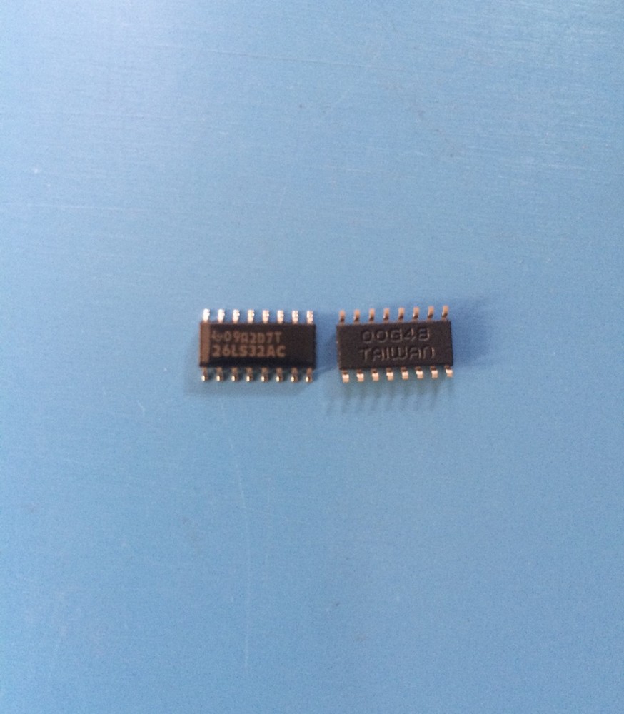 10x AM26LS32ACD TEXAS INSTRUMENTS IC QUAD DIFF LINE RECEIVER 16 PIN SOIC