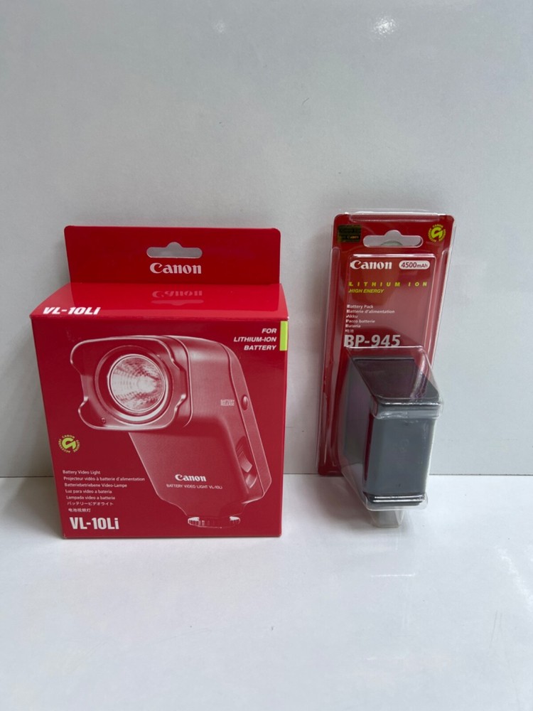 Canon VL-10LI & BP-9 Video Light