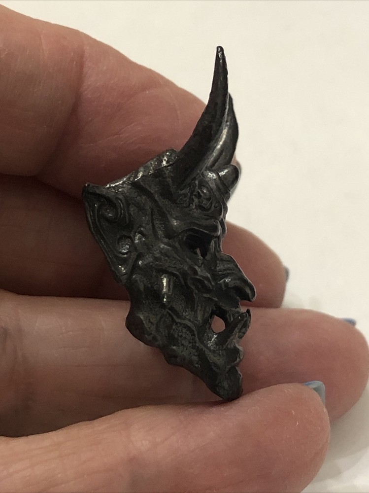 Brass Mask Pendant