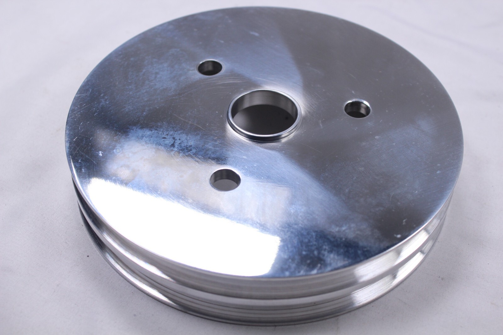 Small Block Chevy SWP Short Water Pump Aluminum Pulley Kit w/ Alternator Bracket