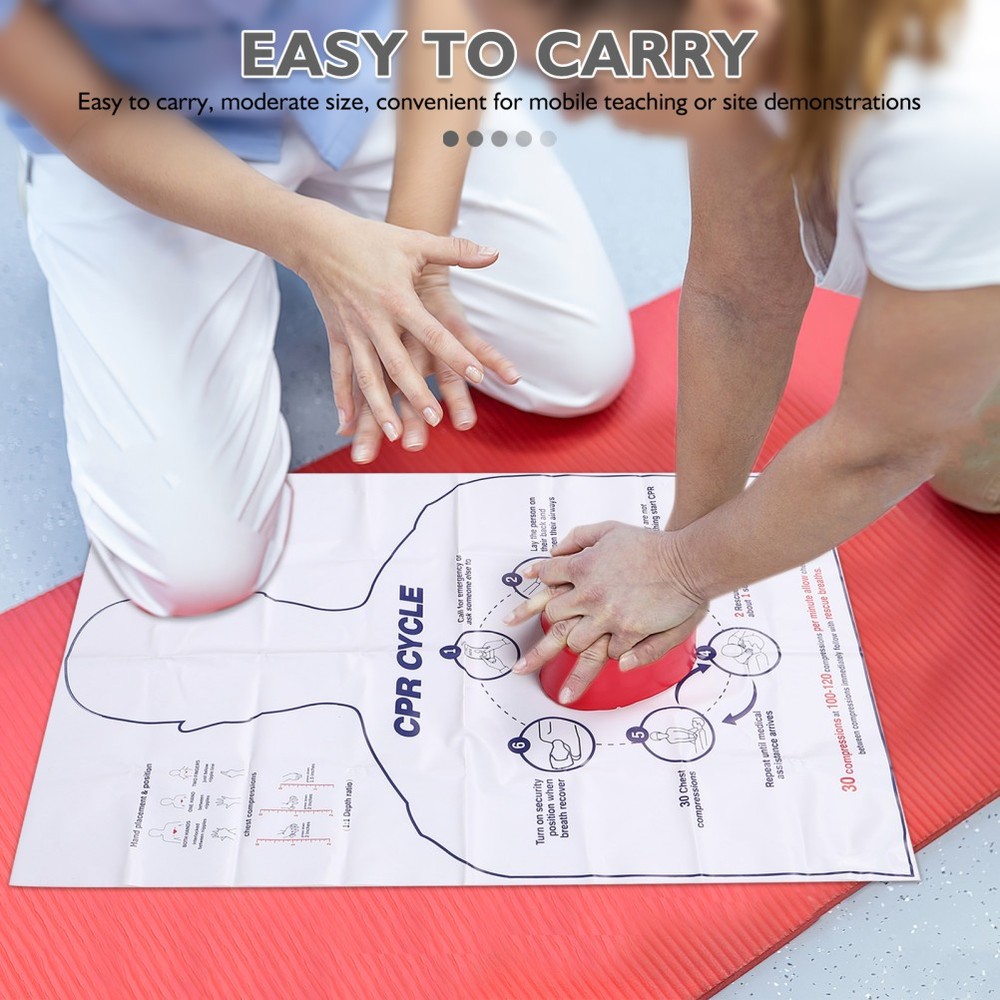 Cardiac Training Model Cpr Compression Practice Kit Tool for Beginners
