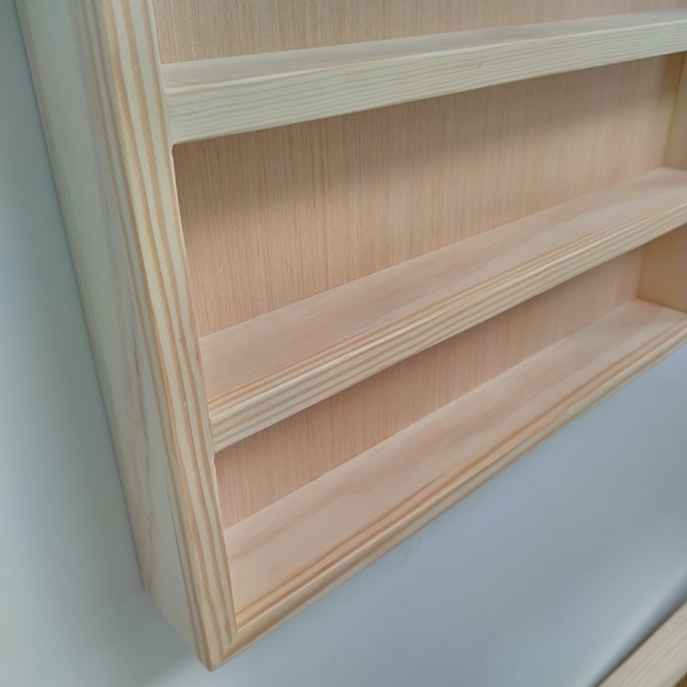 Wooden Cassette Storage Display Rack 120