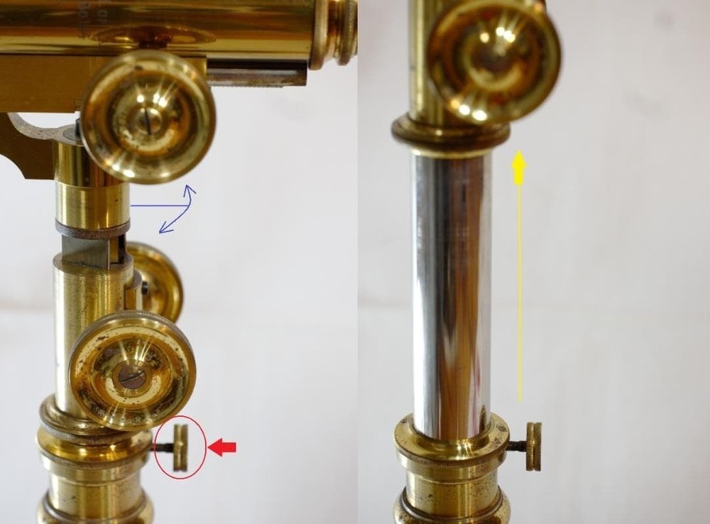 Antique Microscope No. 34: Ernst Leitz Vertical Reading Microscope