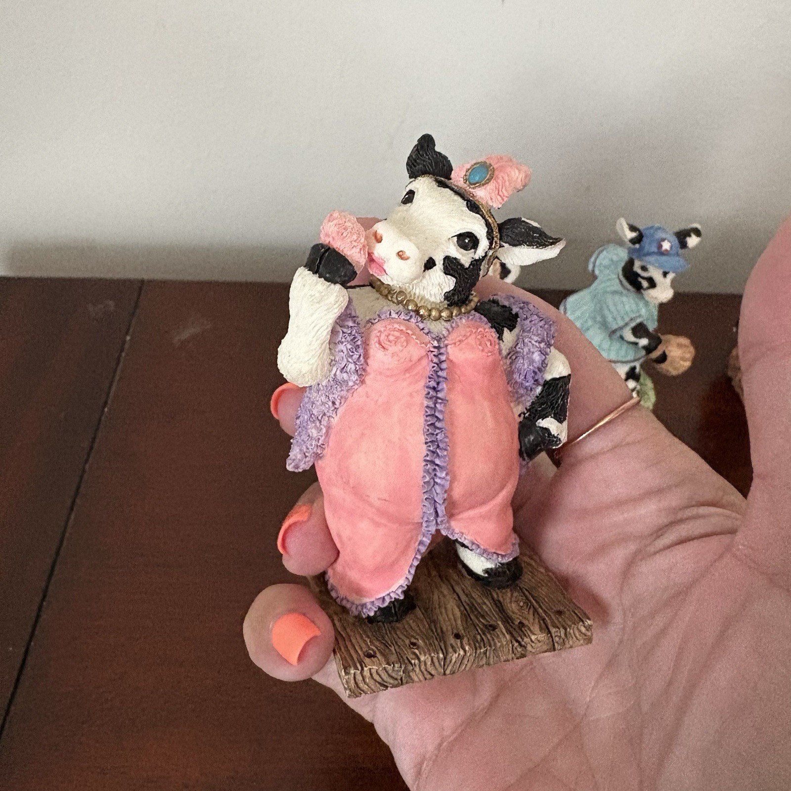 Ganz Cowtown Collection Figurines Lot Of 5 - 1992 & 1995-Please Read Description