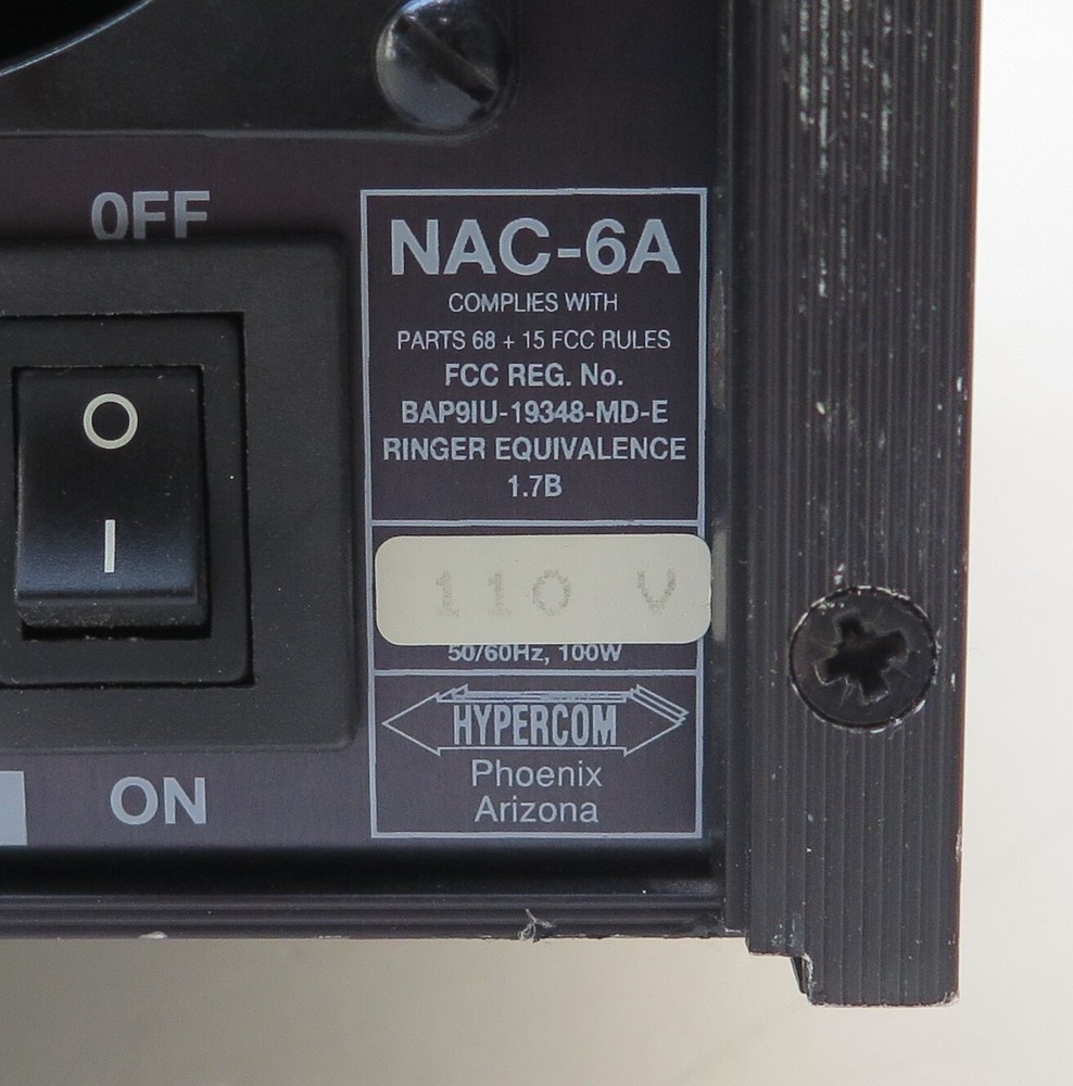 Hypercom NAC-6A Network Access Controller w/ CIM15S Module 1