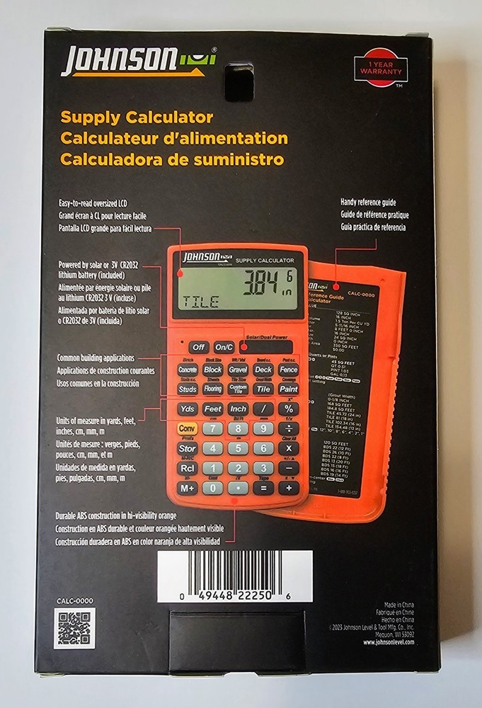 Johnson Supply Calculator Material Estimator