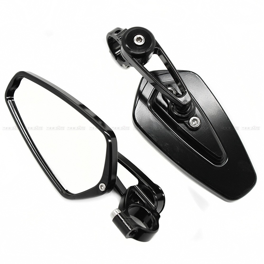 For GROM MONKEY NAVI Side Mirrors Rearview Wind Wing Mirror Adjustable