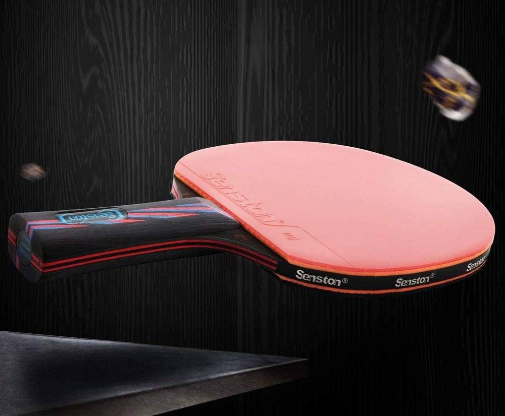 Professional Table Tennis Paddles Ping Pong Rackets with Case