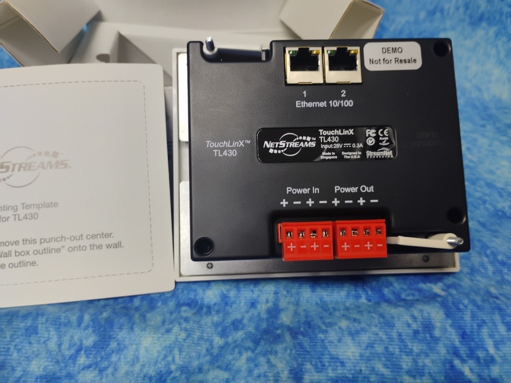 NetStreams TL430 TouchLinx TouchScreen