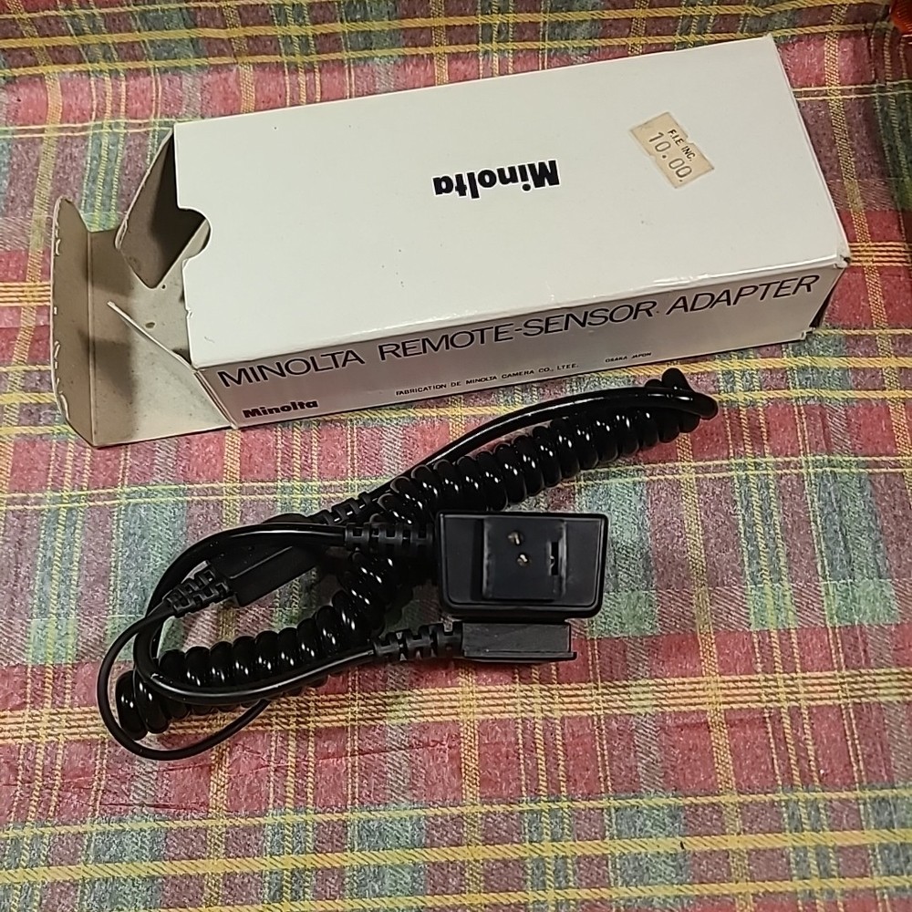MINOLTA REMOTE SENSOR ADAPTER FOR ELECTRONIC FLASH 320X/320