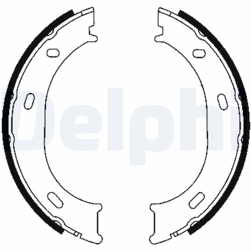 Brake Shoe Set DELPHI LS1905