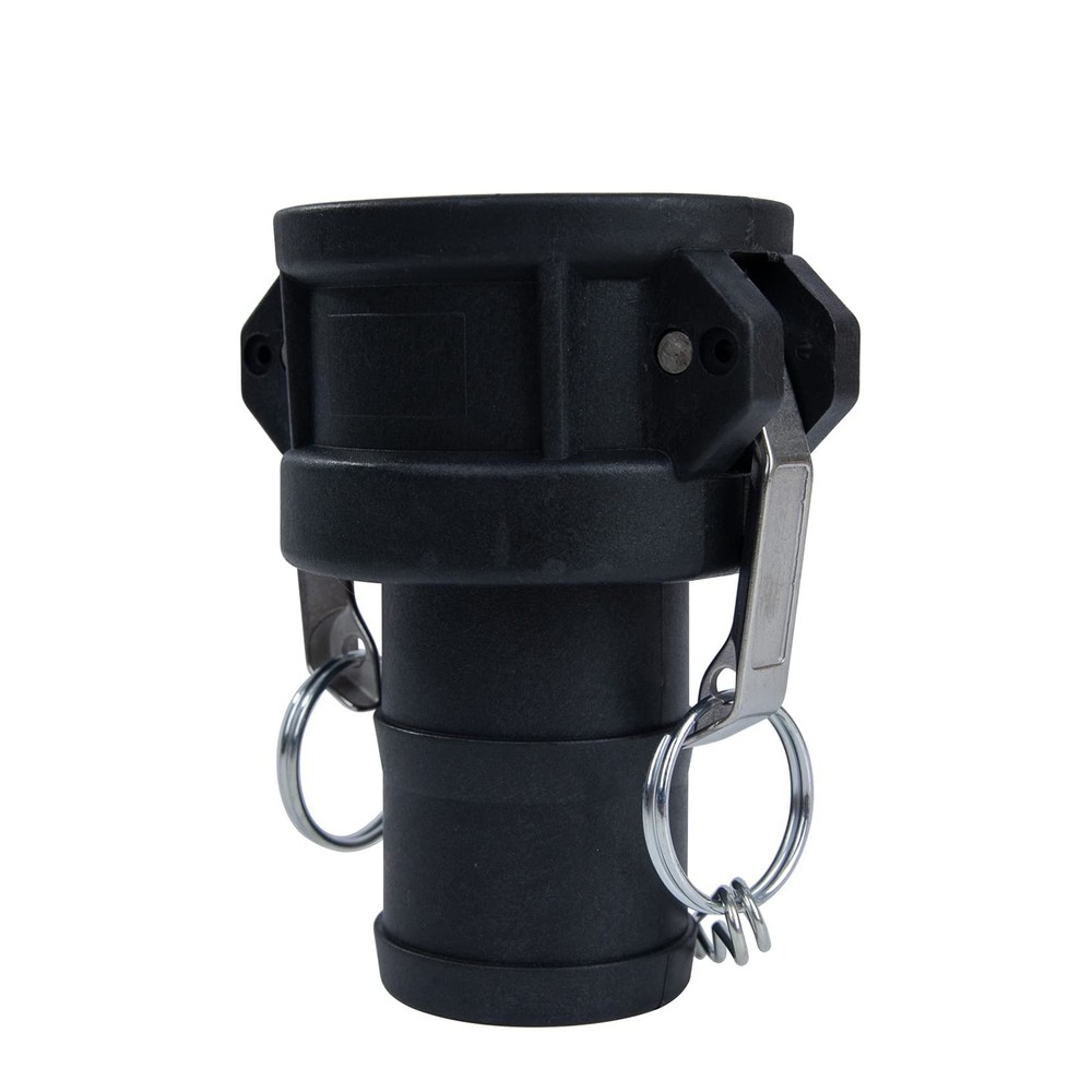2 inch Type C Poly Camlock Fitting Female Coupler x 2 inch Hose End
