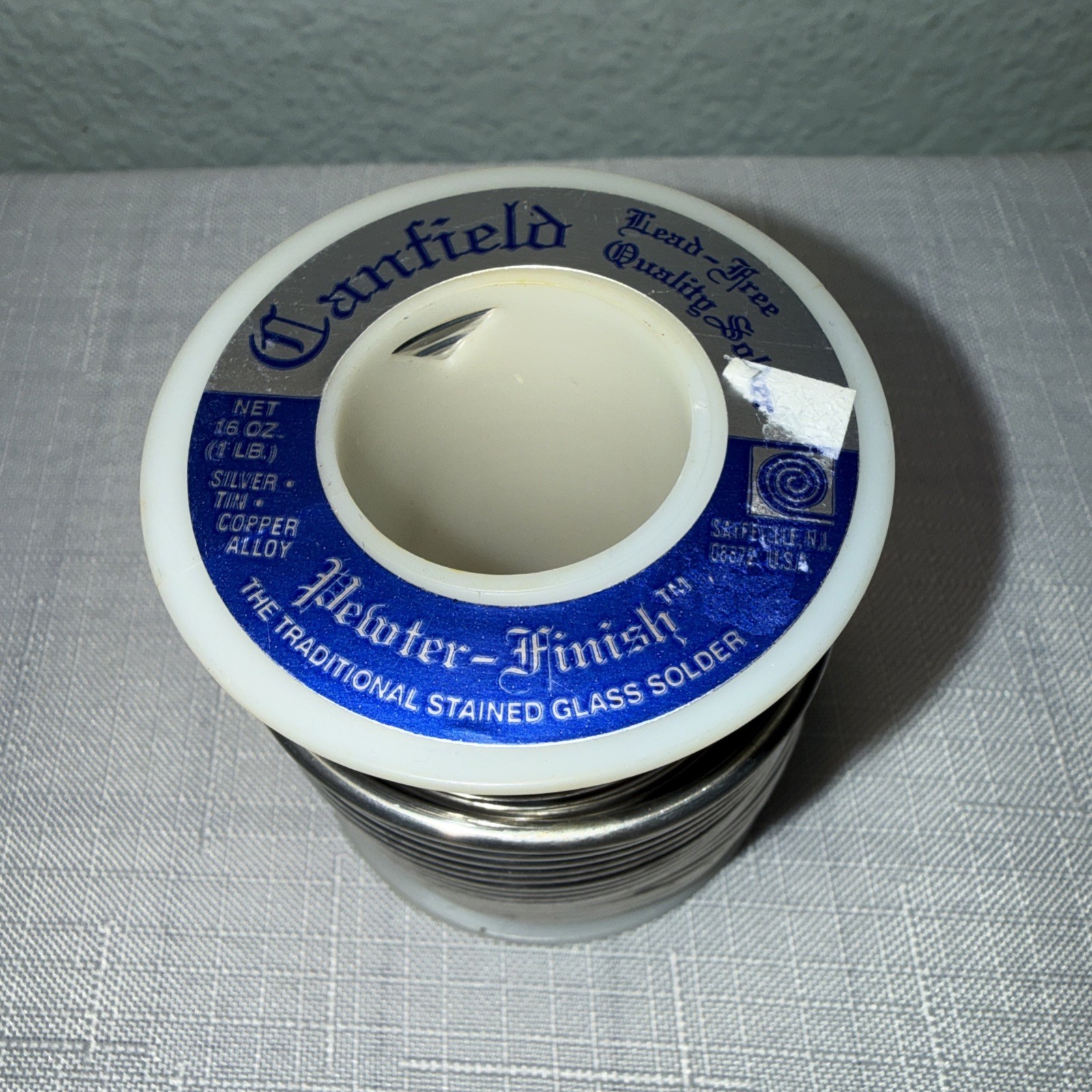 Canfield Lead Free Pewter Finish Solder Jewelry Crafts 1 LB Quality Solder