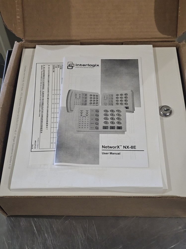 UTC Fire & Security interlogix NX-8E Networx Control Kit Rev H