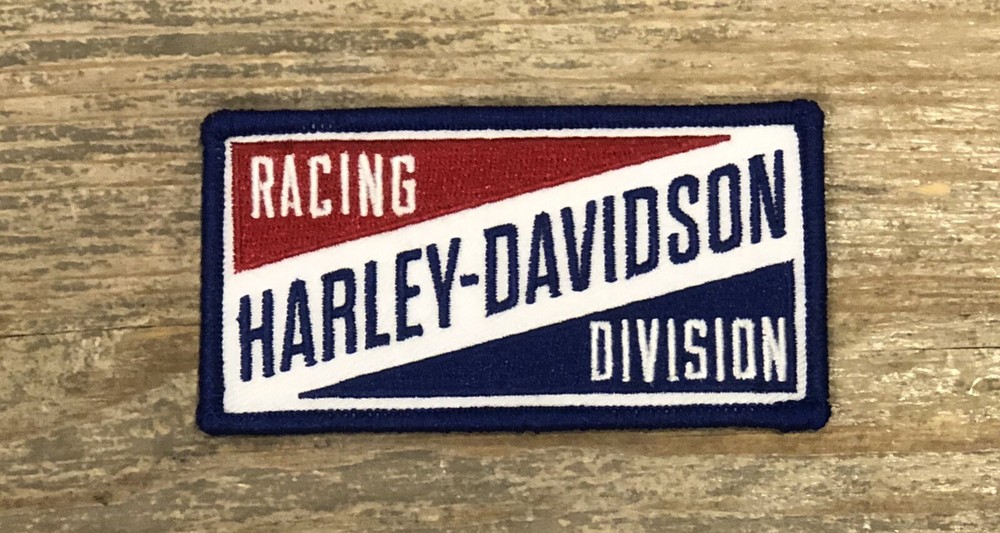 Retro Harley Davidson Racing Division Patch
