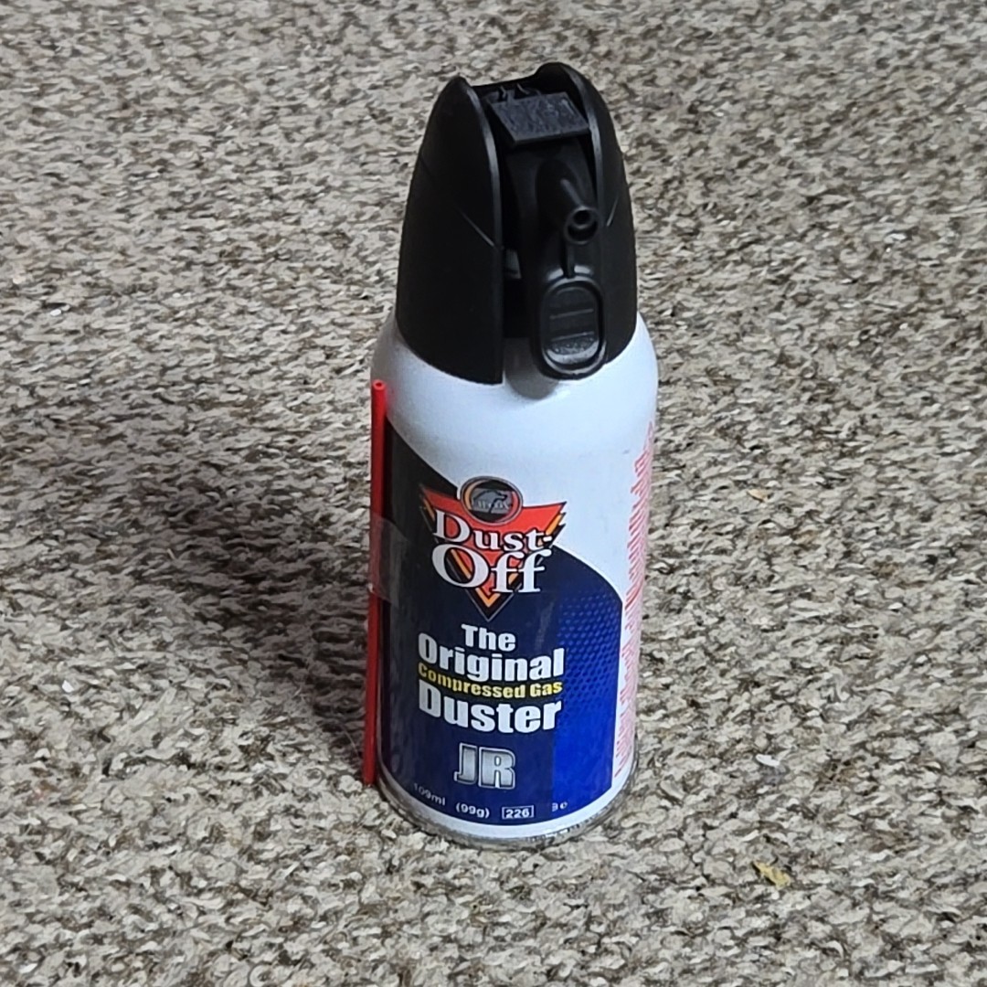 Dust Off 3.68 oz=109ml Electronic Compressed Canned Air Duster