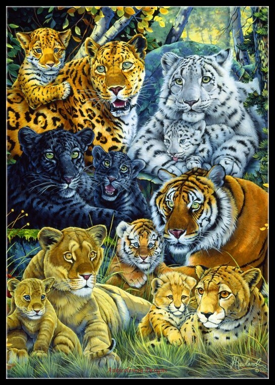 The Mother's Pride - DIY Counted Cross Stitch Patterns Needlework Embroidery