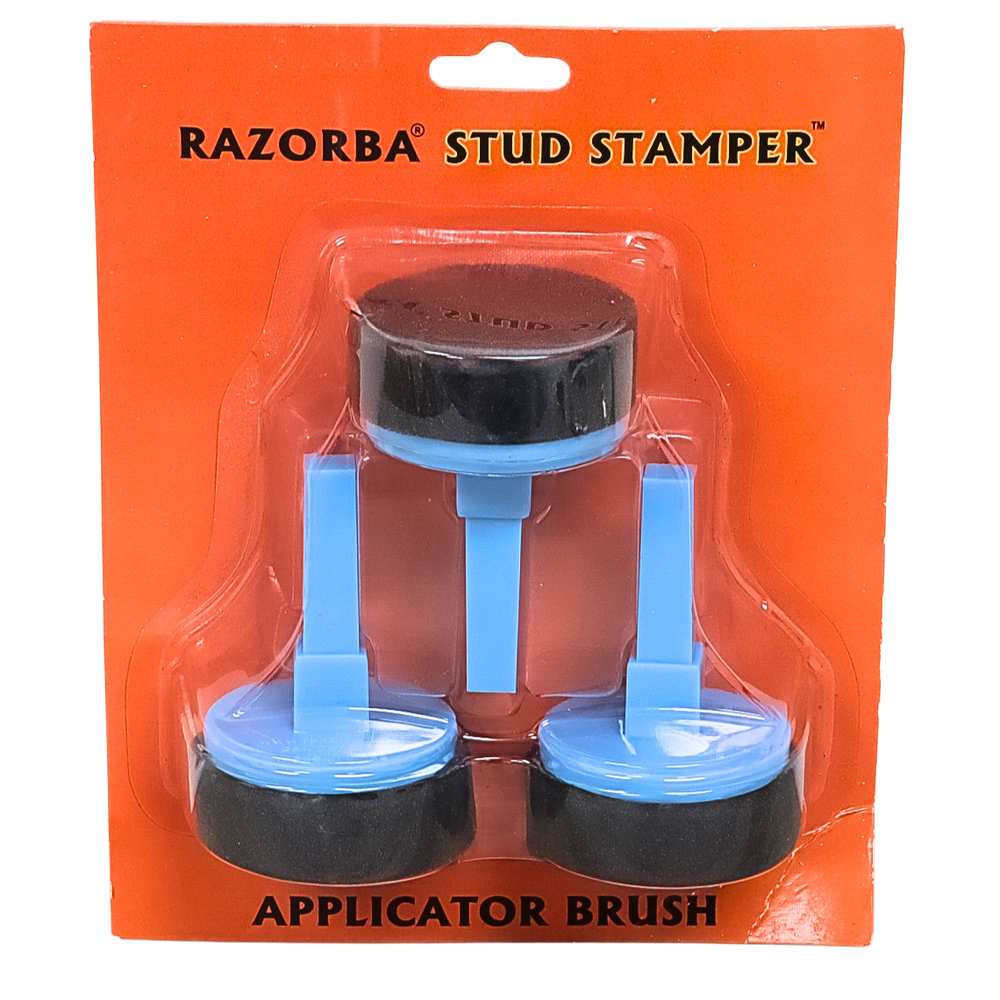 Razorba Stud Stamper Applicator Brush