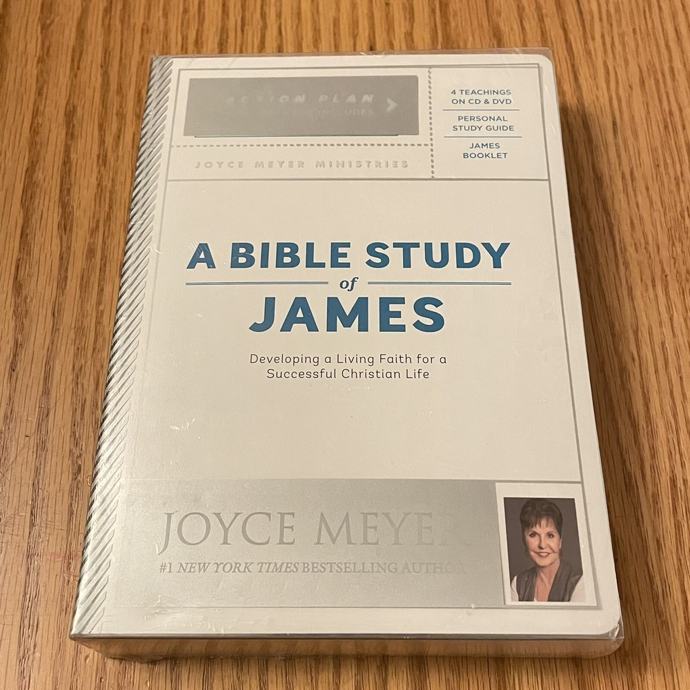 Bible Study Of James Joyce Meyer CD DVD Personal Study Guide