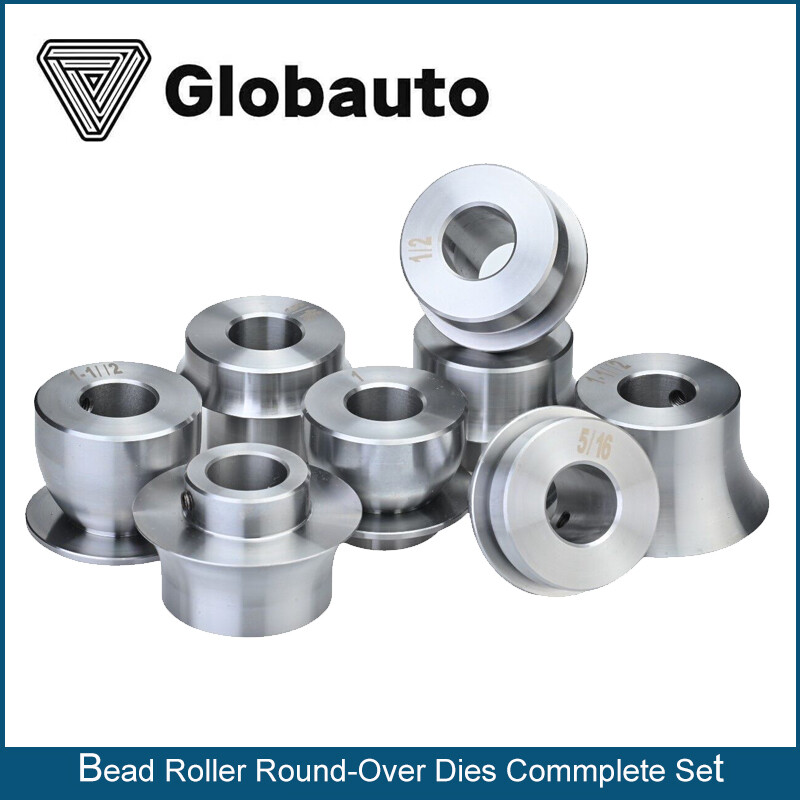Bead Roller Round-Over Dies Commplete Set 22mm shaft