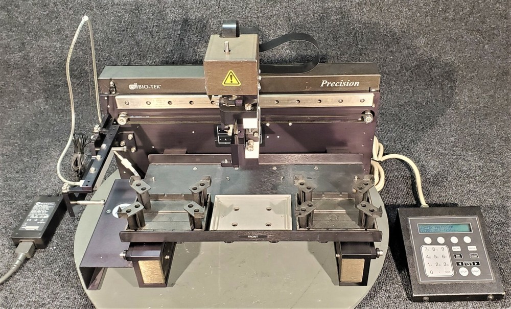 BIO-TEK PRECISION MICROPLATE PIPETTING SYSTEM PRC384M w/ CONTROL CONSOLE