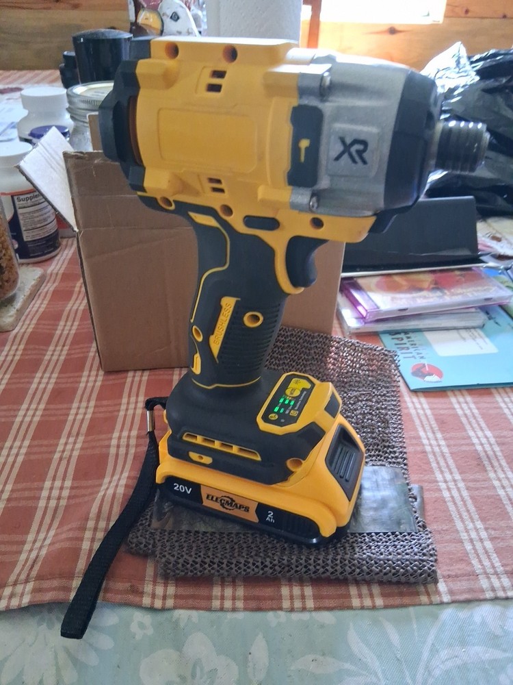 1/4 Hex Driver Elecmaps/Dewalt 20v Impact Driver Combo Kit
