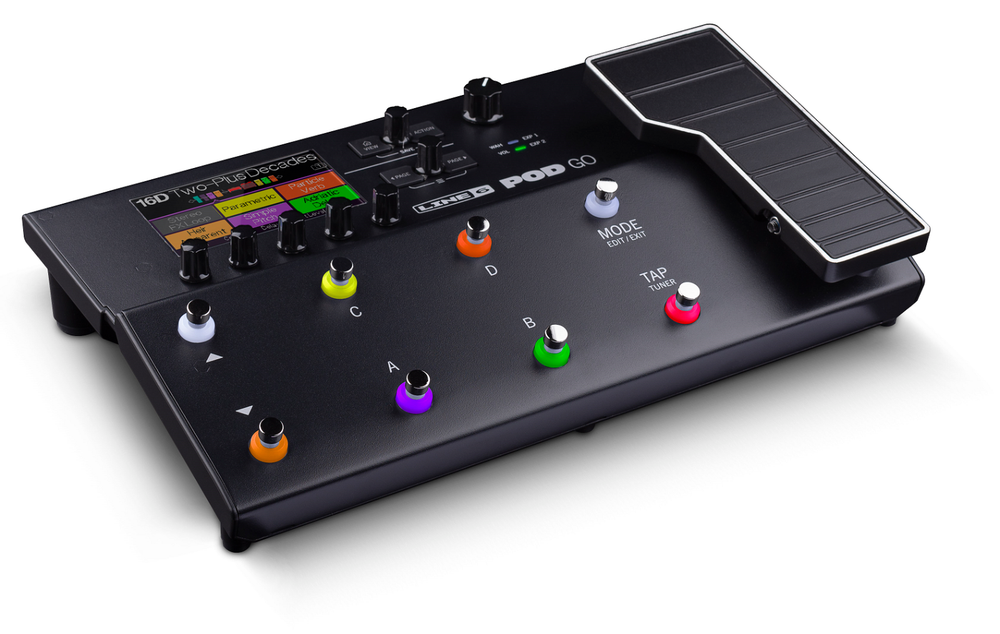 Open Box Line 6 POD Go Amp Modeler Guitar Multi Effects Processor Pedal