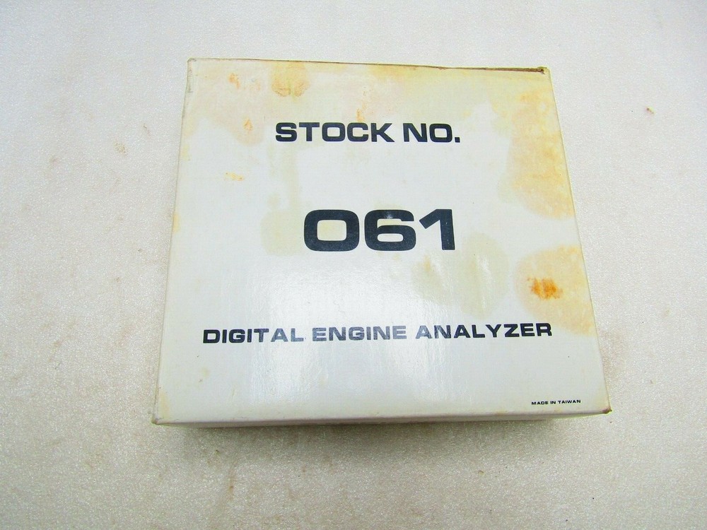 Digital Engine Analyzer, Stock No. 061