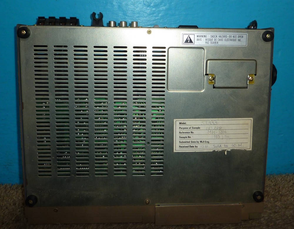 Marantz ST-333 Synthesized Stereo Tuner Engineering Prototype