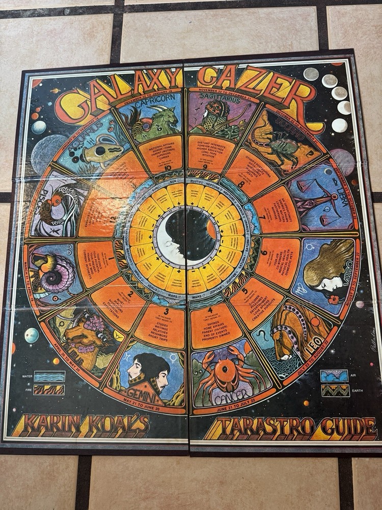 Galaxy Gazer Self-Discovery Psychic-Feedback Second Printing Complete Game