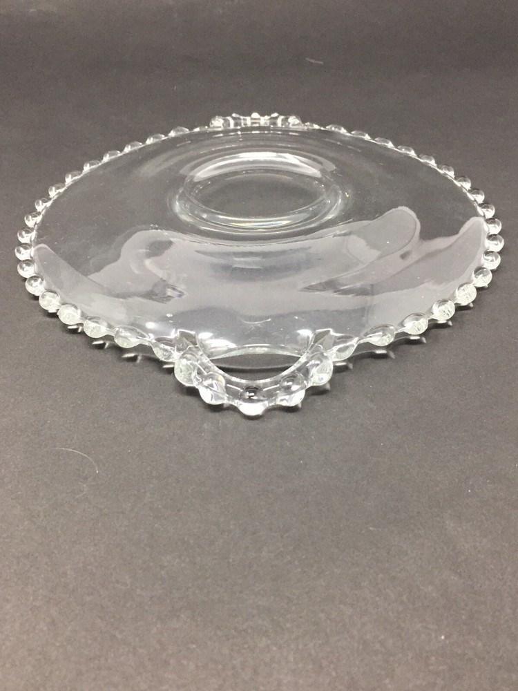 Candlewick 7 Inch Open Handle Tray