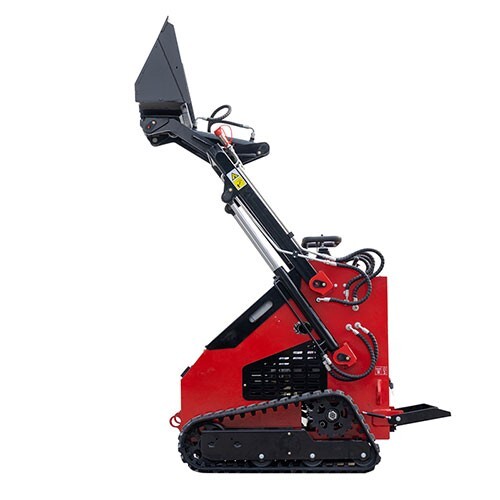 13.5HP Hydraulic Mini Skid Steer Loader Stand-On Track Garden